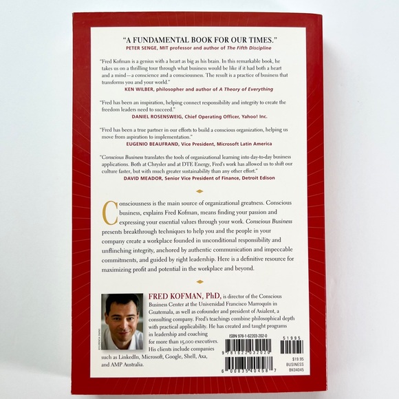 Conscious Business: How to Build Value Through Values by Fred Kofman, 2013 - Picture 2 of 2